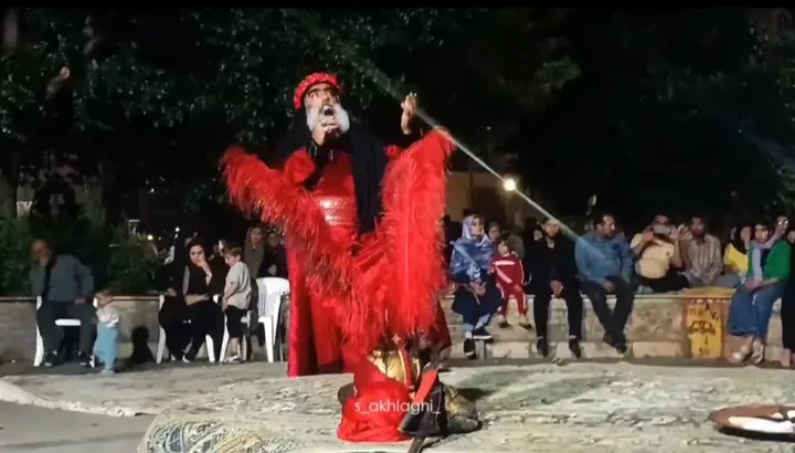 سومین همایش تعزیه‌خوانی استان قزوین در میدان میرعماد برگزار شد