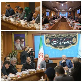 عباس بیگدلی در جلسه با وزیر دادگستری و رئیس  تعزیرات حکومتی