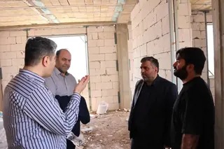 مدیرکل کمیته امداد قزوین از پروژه ۵۳ واحدی مسکن محرومان در فارسیان بازدید کرد