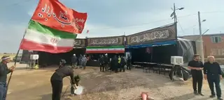 استقرار ۱۱ گروه جهادی استان قزوین برای خدمت‌رسانی به زائران در مشهد مقدس