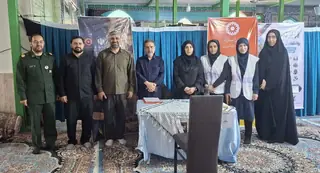 برگزاری کارزار خدمت مشاوره روان‌شناختی در سگزآباد بوئین‌زهرا به مناسبت هفته بهزیستی