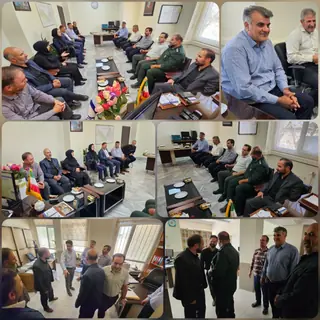 تقدیر از کارکنان تأمین اجتماعی بوئین‌زهرا در هفته تأمین اجتماعی با حضور شورای هماهنگی وزارت کار