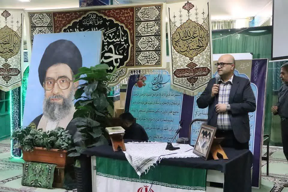 مراسم بزرگداشت «قائد شهید امت» در سازمان جهاد کشاورزی قزوین برگزار شد