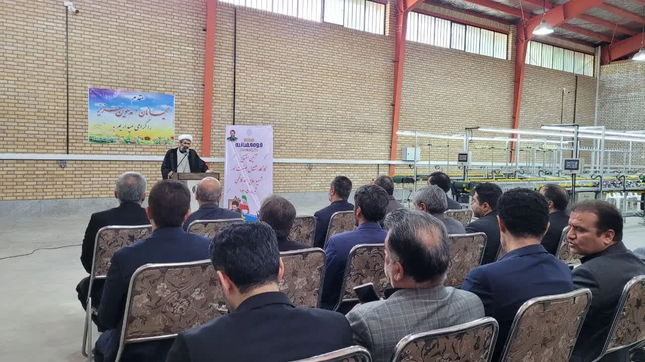افتتاح کارگاه تولید قطعات الکتریکی و الکترونیکی در زندان مرکزی قزوین با اشتغال‌زایی برای ۱۰۰ زندانی