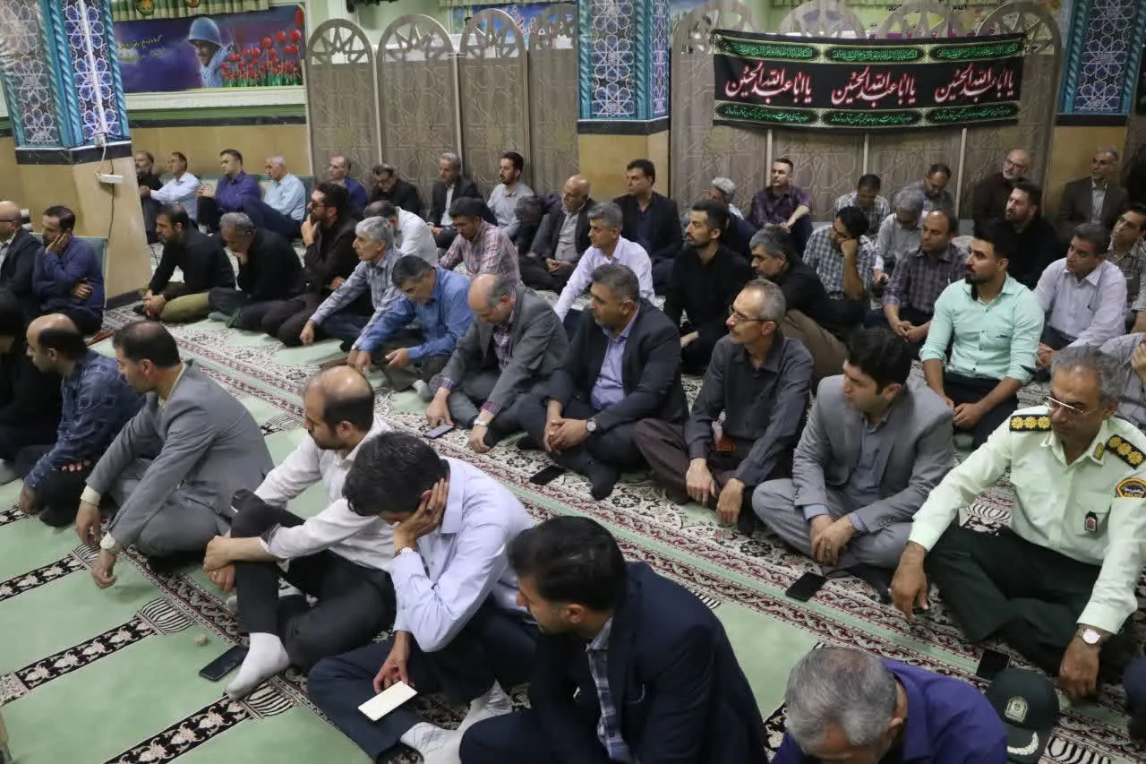 مراسم بزرگداشت «قائد شهید امت» در سازمان جهاد کشاورزی قزوین برگزار شد