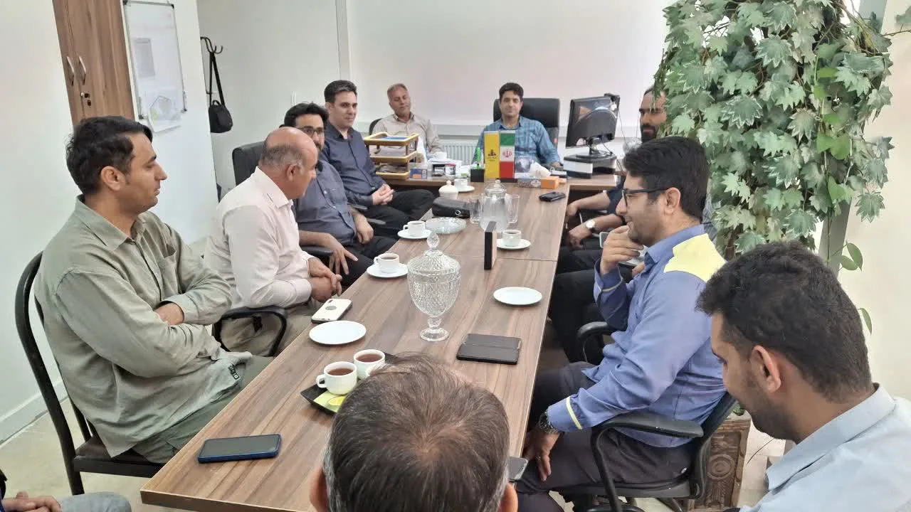 معارفه ریاست جدید اداره گاز اقبالیه؛ قدردانی از خدمات مهندس سمیع‌پور